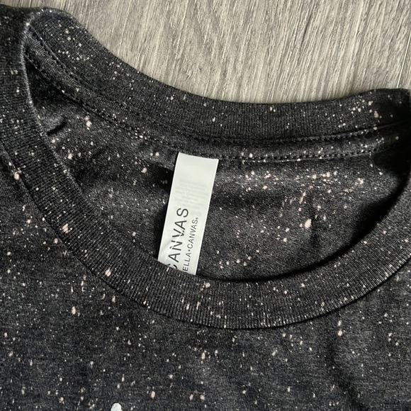 Unapologetically Country As Hell Graphic Tee Bleach Splatter Style - Picture 3 of 5